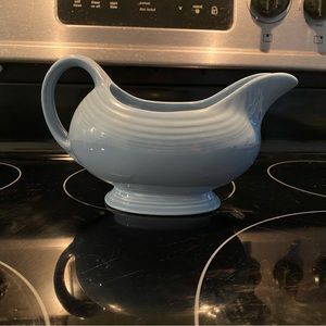 Retired Fiesta ware Periwinkle sauce boat